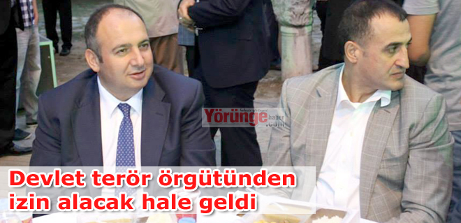 Devlet terör örgütünden izin alacak hale geldi