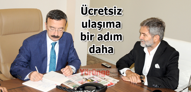 Ücretsiz ulaşıma bir adım daha