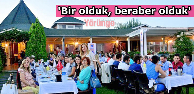 'Bir olduk, beraber olduk'