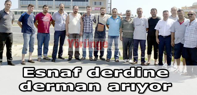 Esnaf derdine derman arıyor