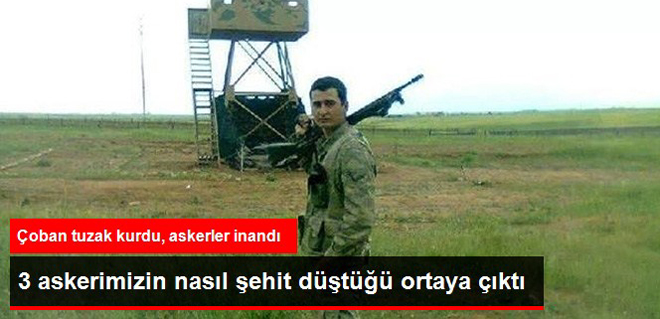 Ceylanpınar'da Şehit Olan Askerlere Tuzak Kurulmuş