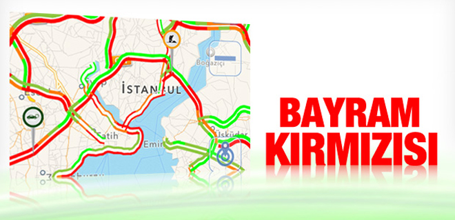 İstanbul'da bayram trafiği