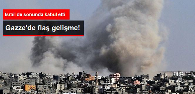 Gazze'de 12 Saatlik Ateşkes Başladı