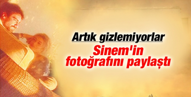 İbrahim Çelikkol Sinem Kobal'ın fotoğrafını paylaştı