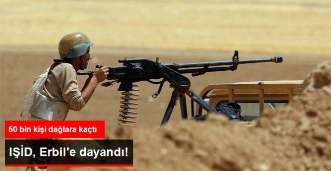 Peşmerge ile IŞİD Arasında Erbil Yakınında Şiddetli Çatışma