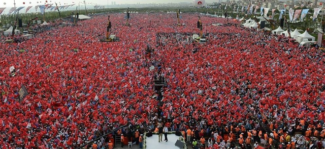 Maltepe mitingine kaç kişi katıldı?
