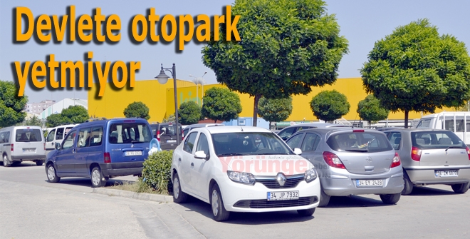 Devlete otopark yetmiyor