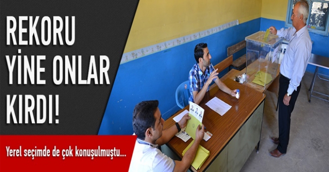 Rekoru yine onlar kırdı!