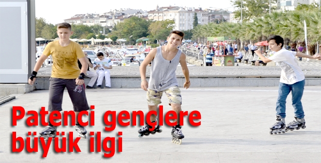 Patenci gençlere büyük ilgi