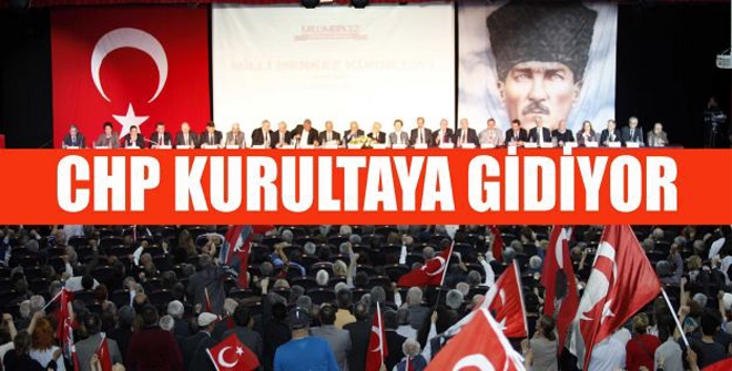 CHP KURULTAY YAPIYOR