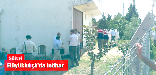 Büyükkılıçlı'da intihar