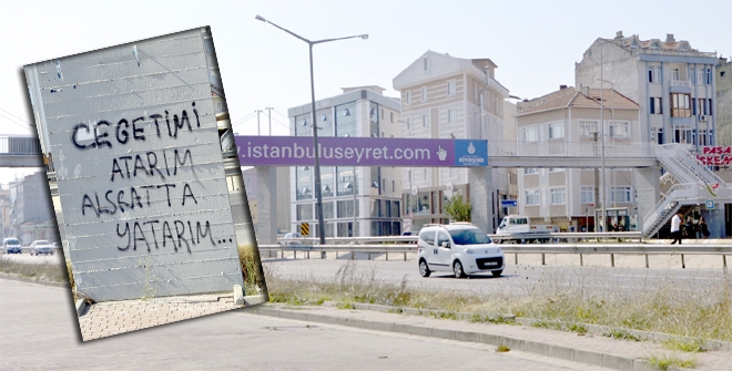 'Ceketimi atarım asfaltta yatarım'