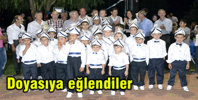 Doyasıya eğlendiler