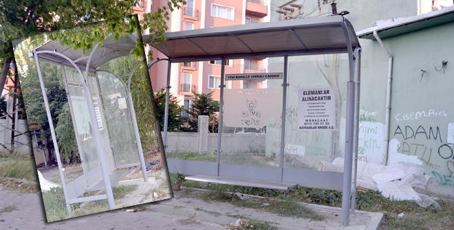 Durakları parçalıyorlar