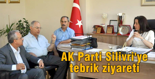 AK Parti Silivri'ye tebrik ziyareti