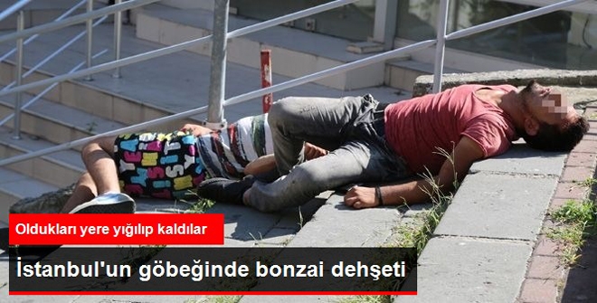Bonzai İçen Gençler Merdivene Yığılıp Kaldı