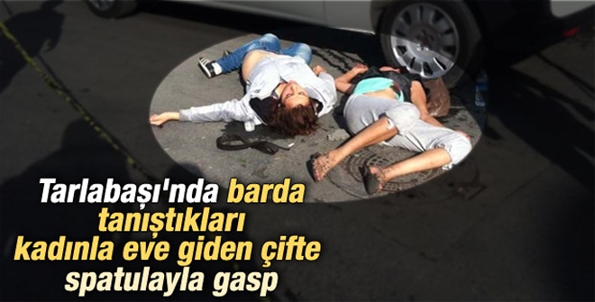 Taksim'de spatulalı saldırgan dehşeti