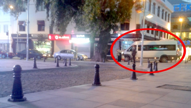 Ters yöne girdi trafiği alt üst etti