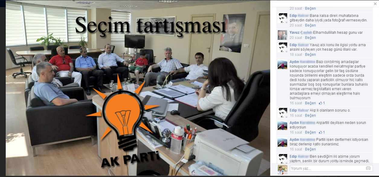 Seçim tartışması