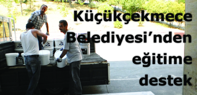 Küçükçekmece Belediyesinden eğitime destek