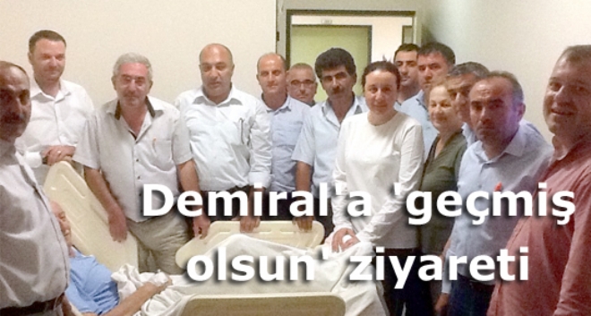 Demiral'a 'geçmiş olsun' ziyareti