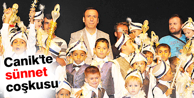 Canik'te sünnet coşkusu