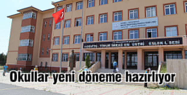 Okullar yeni döneme hazırlıyor