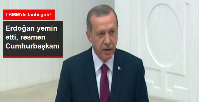12. Cumhurbaşkanı Erdoğan yemin etti