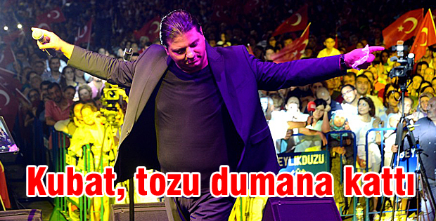 Kubat, tozu dumana kattı
