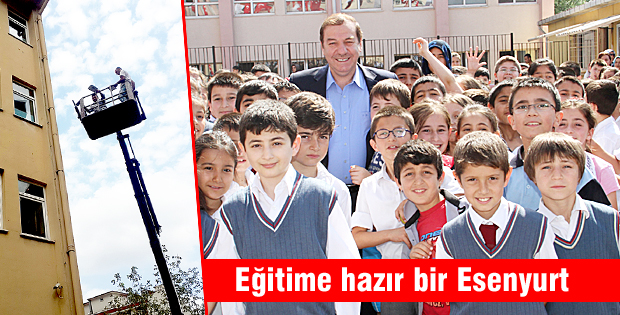 Eğitime hazır bir Esenyurt