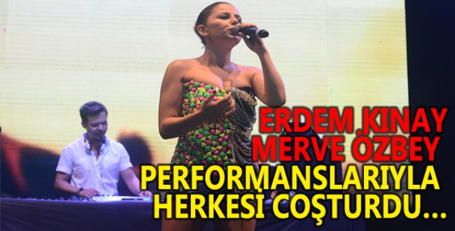 BEYLİKDÜZÜNDE ERDEM KINAY VE MERVE ÖZBEY RÜZGARI ESTİ