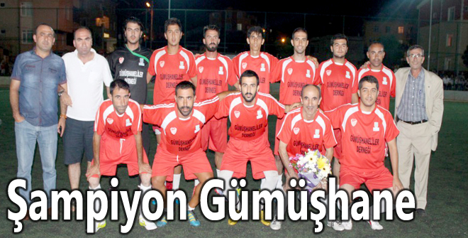 Şampiyon Gümüşhane