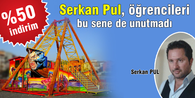 Serkan Pul, öğrencileri bu sene de unutmadı