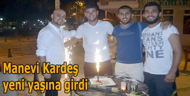 Manevi Kardeş yeni yaşına girdi