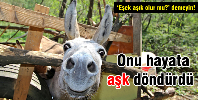 Onu hayata aşk döndürdü