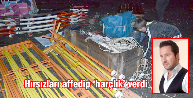 Serkan Pul, hırsızları affedip harçlık verdi