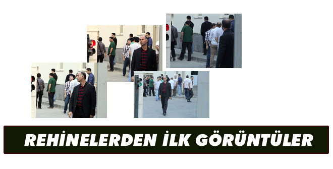 Serbest kalan Türklerden ilk görüntüler