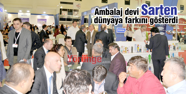 Ambalaj devi Sarten dünyaya farkını gösterdi