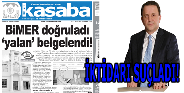 İktidarı şuçladı