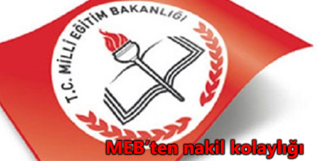 MEBten nakil kolaylığı