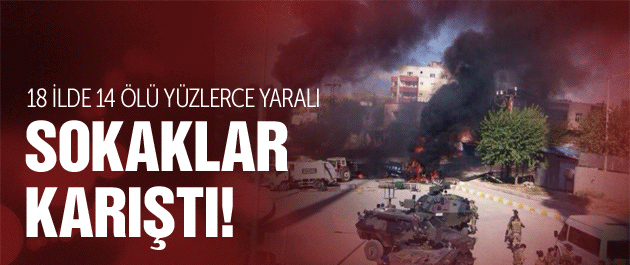 Kobani olaylarında son dakika bilançosu!