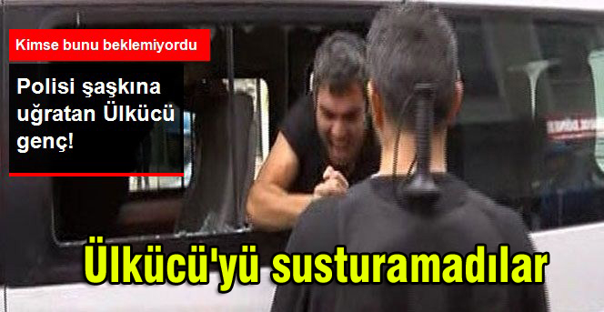Ülkücü'yü susturamadılar