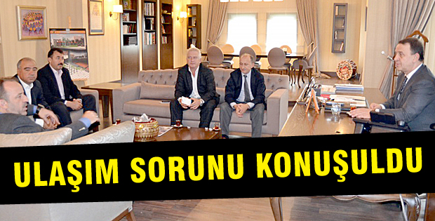 Ulaşım sorunu konuşuldu