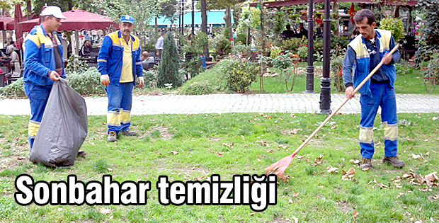 Silivri'de sonbahar temizliği