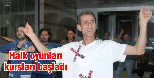 Halk oyunları kursları başladı