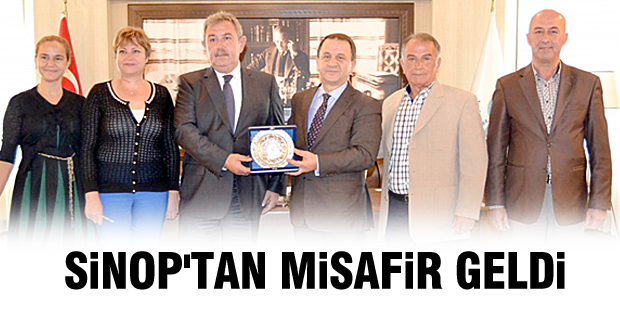 Sinop'tan misafir geldi