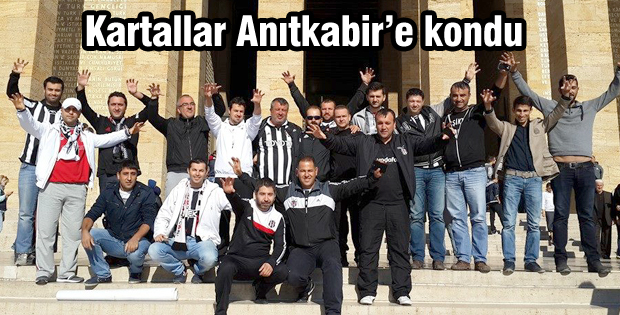 Kartallar Anıtkabire kondu