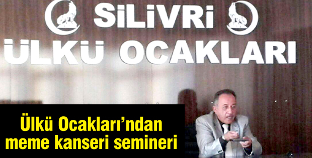 Ülkü Ocakları'ndan meme kanseri semineri