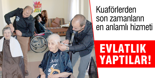 Evlatlık yaptılar!