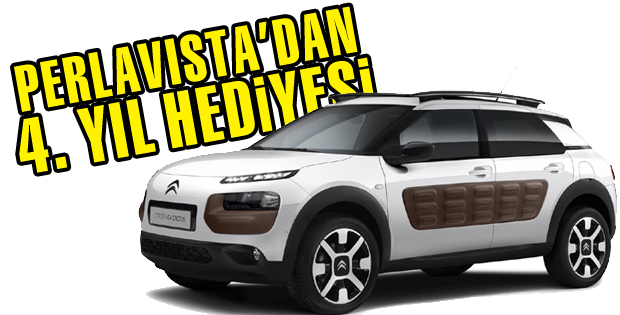 Perlavistadan 4. yıl hediyesi